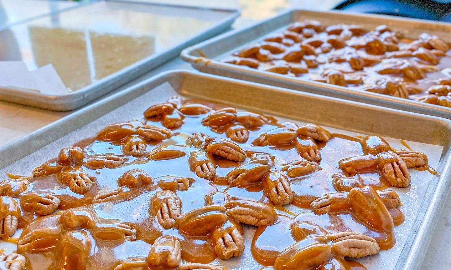 Pecan brittle