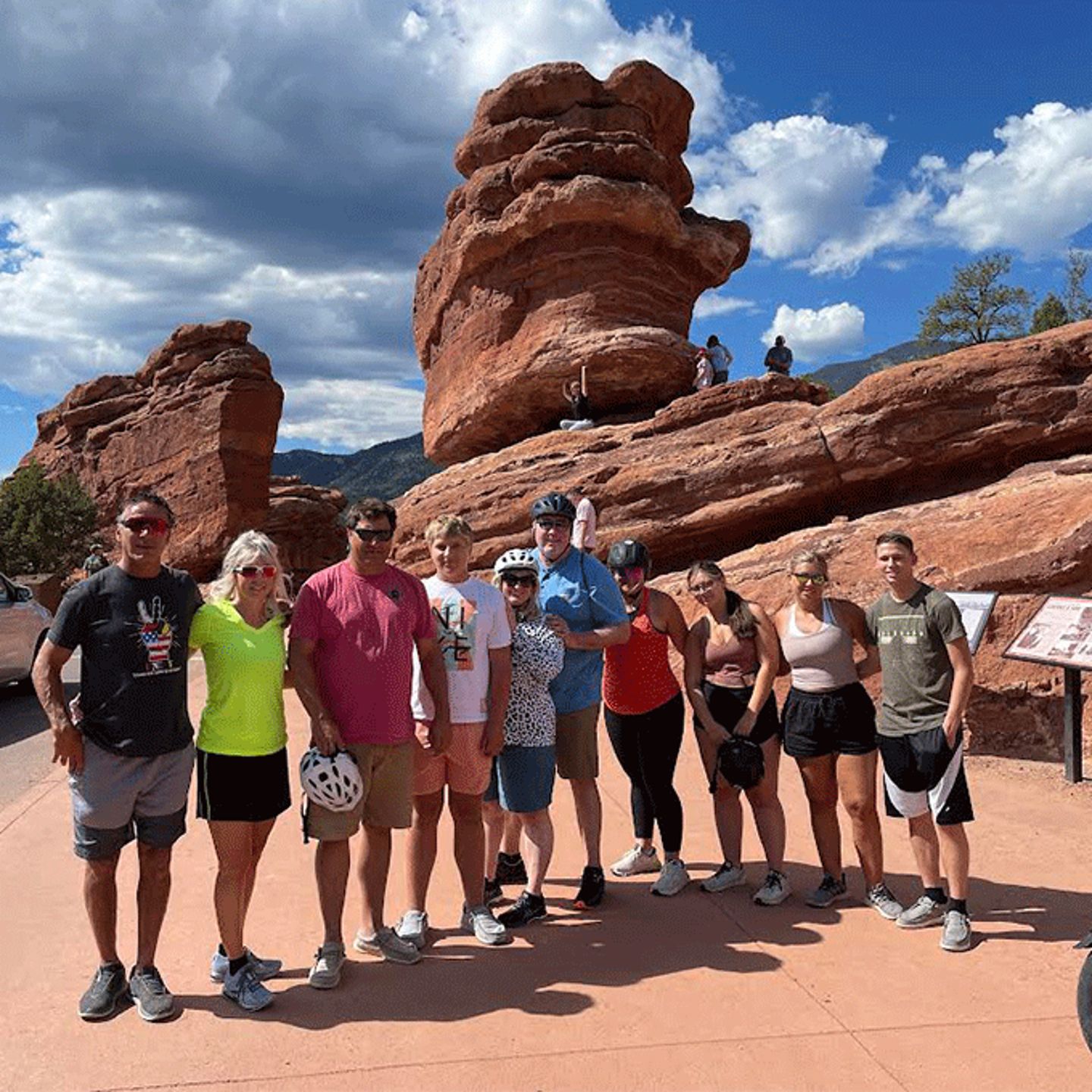 Biking Group in CO