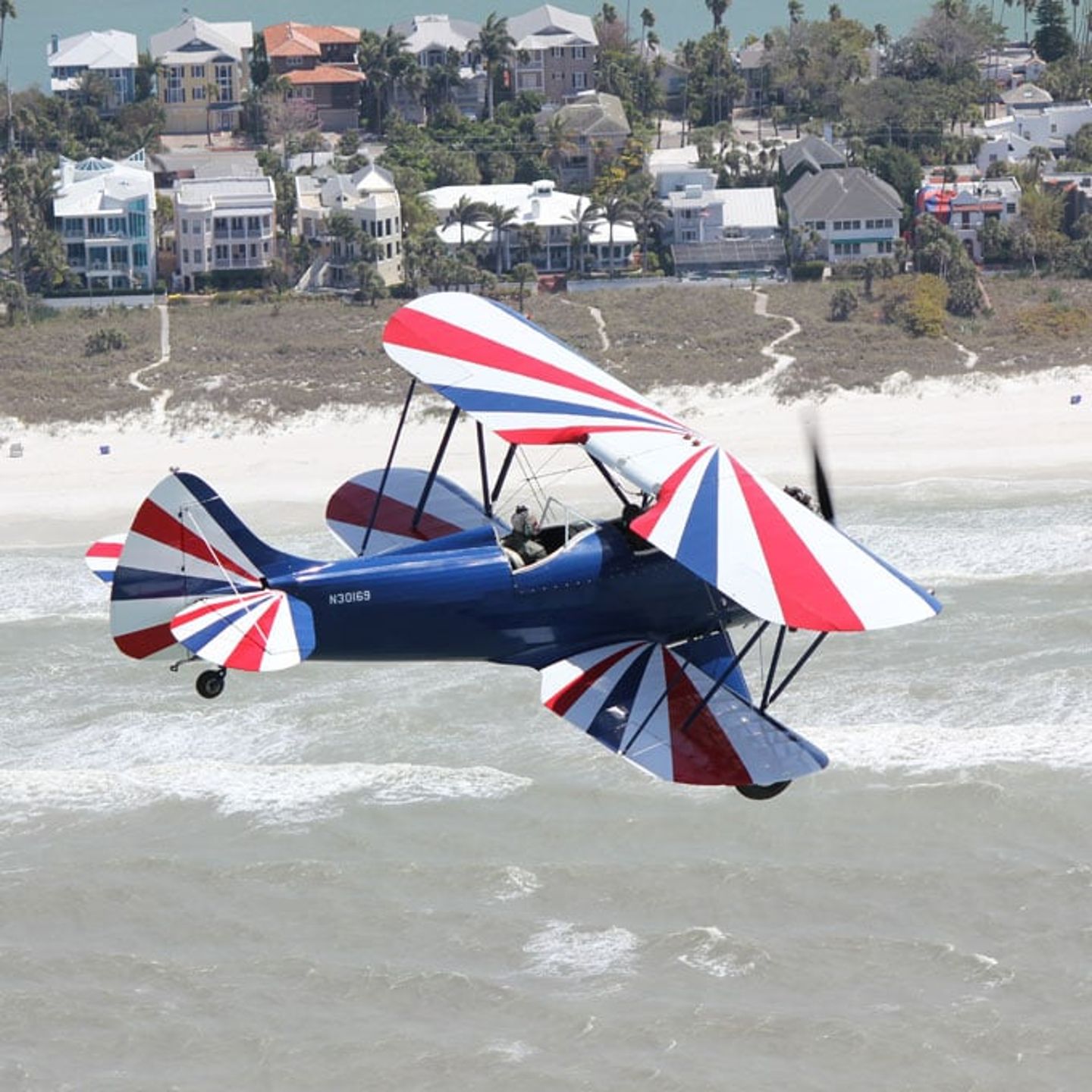 Biplane Flight in Florida 