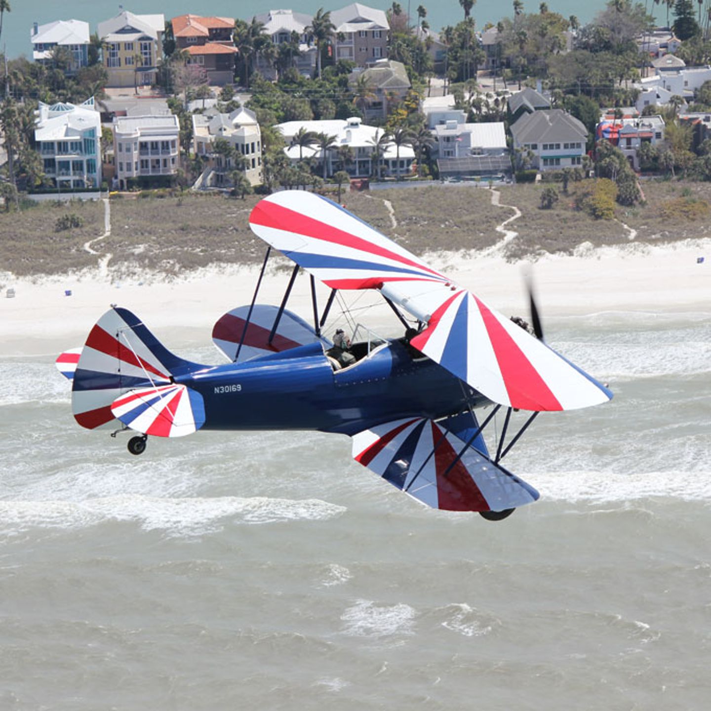 Scenic Biplane Flight in Florida 