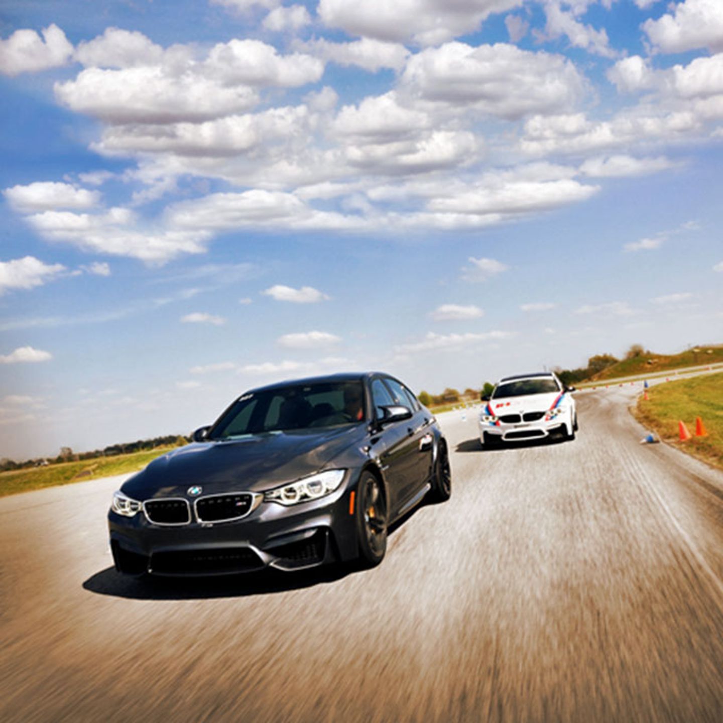 Race a BMW near Charelston