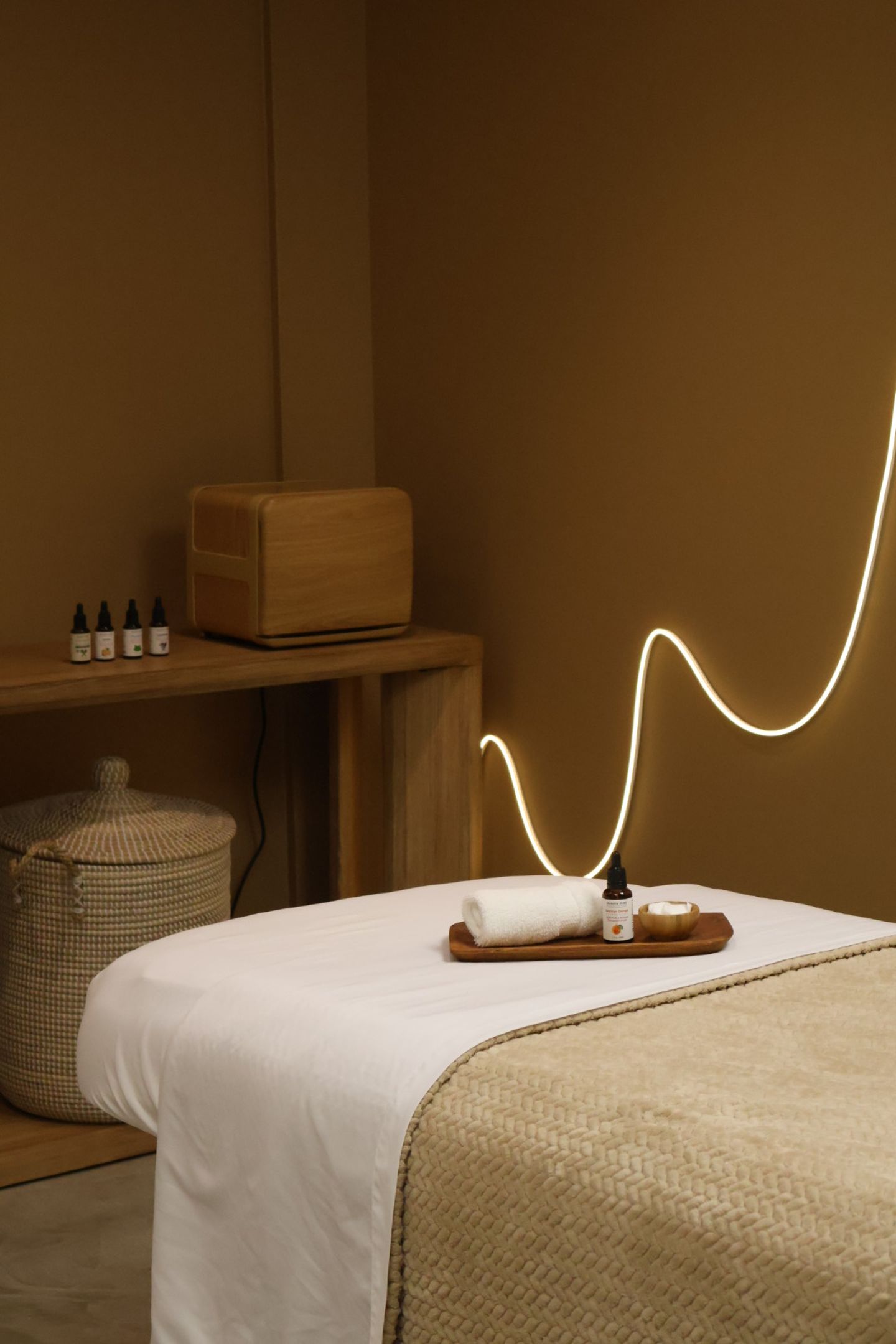 Massage table