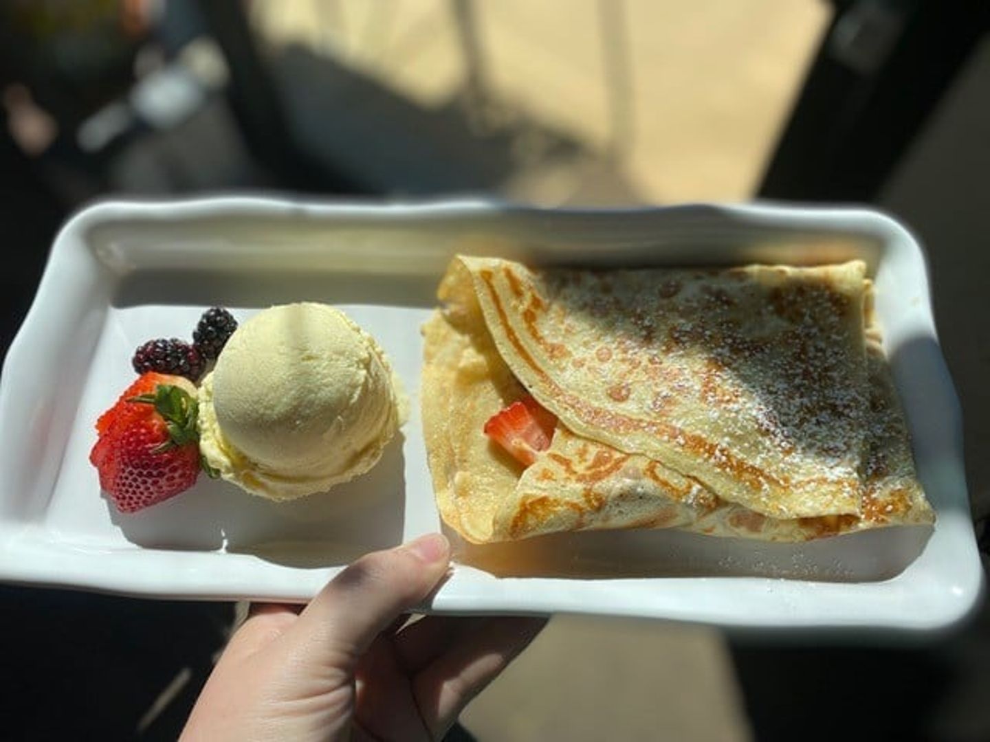 Sweet crepe