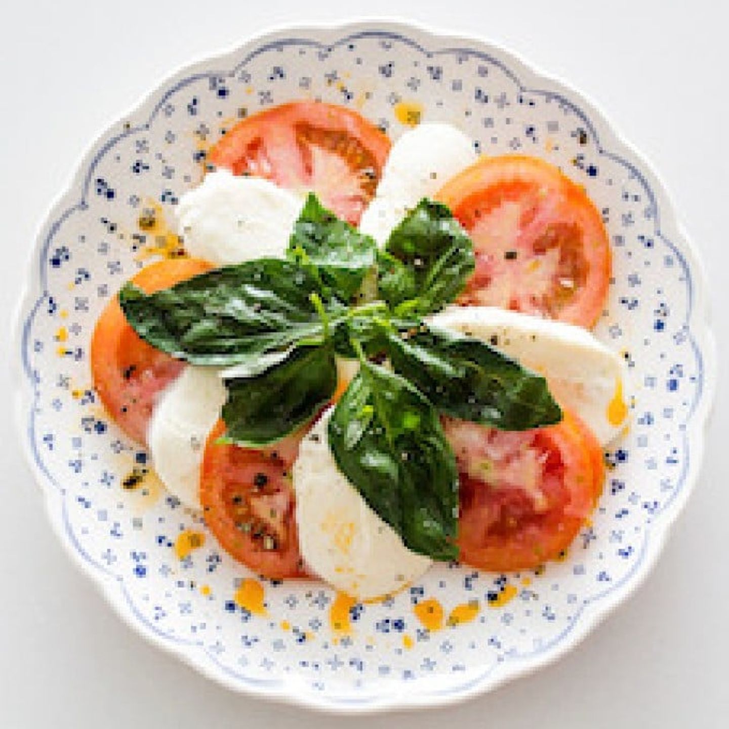 Mozzarella and Tomatoes 