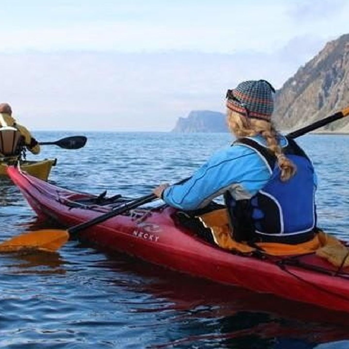 Woman on Kayak