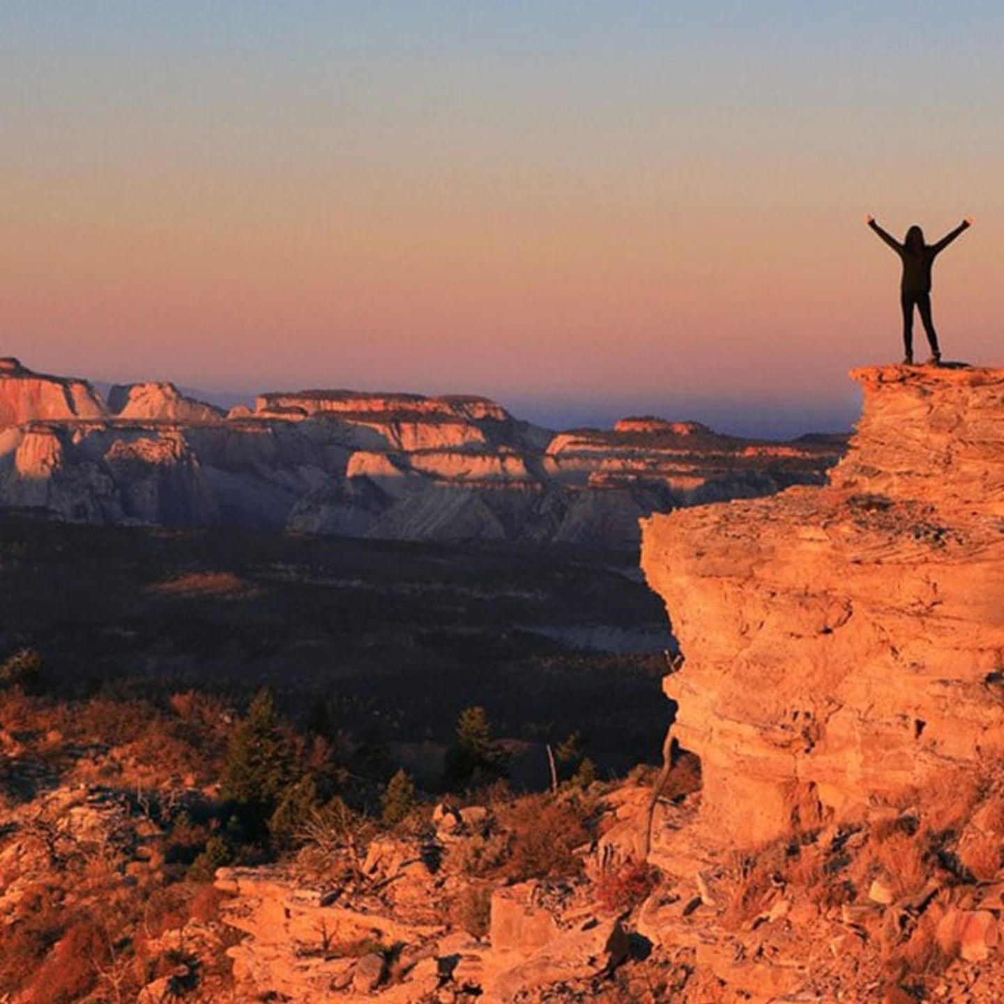 Top of the World Lookout View