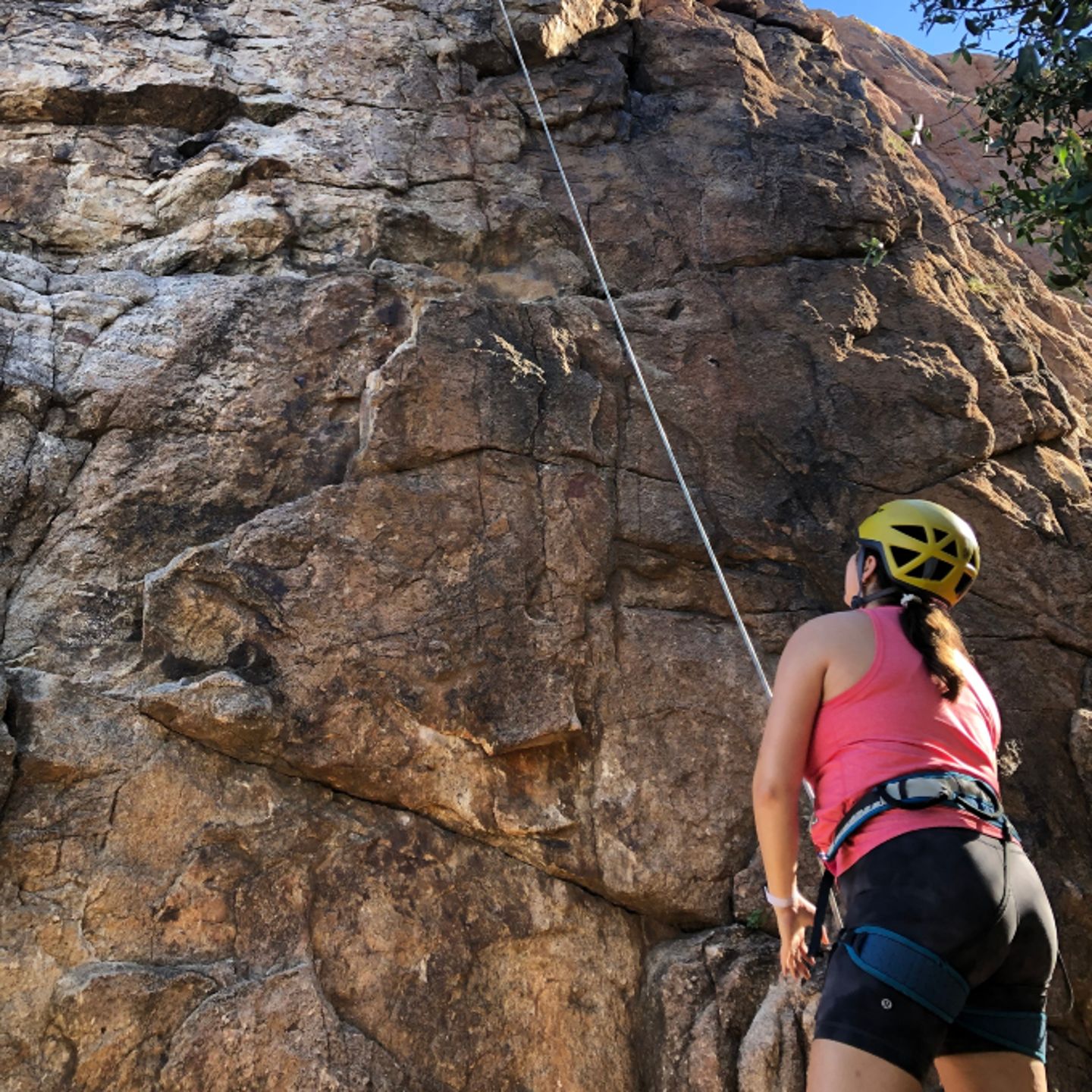 Women holding rope