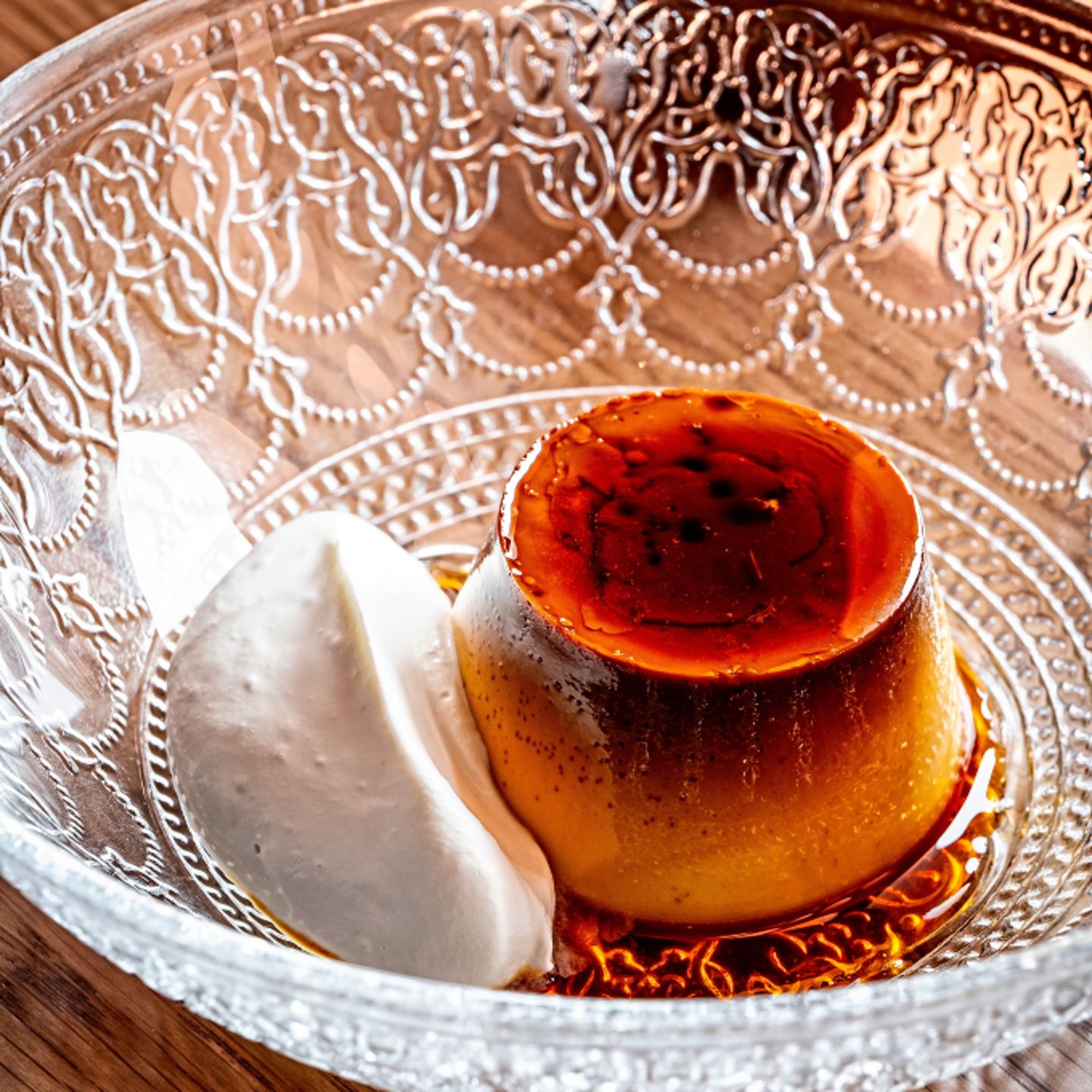 Flan dessert