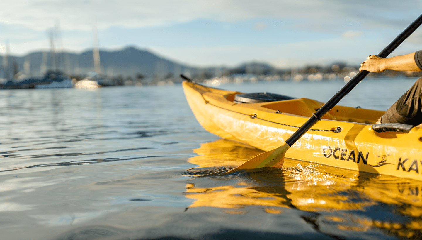 Person on kayak