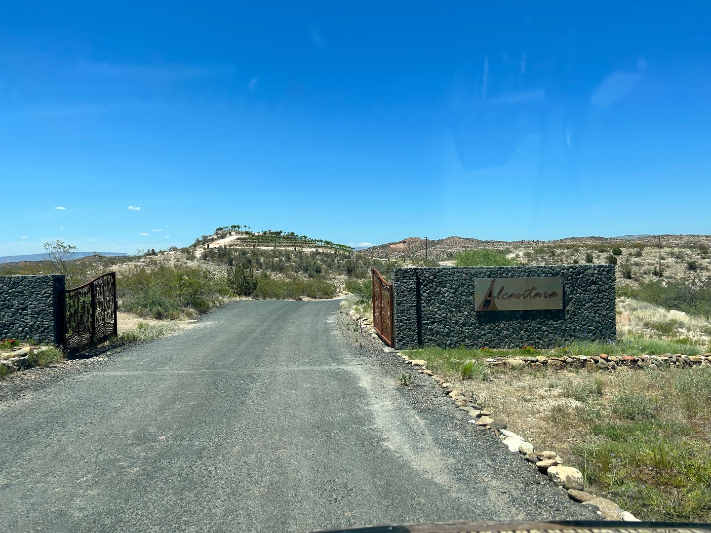 Winery entrance