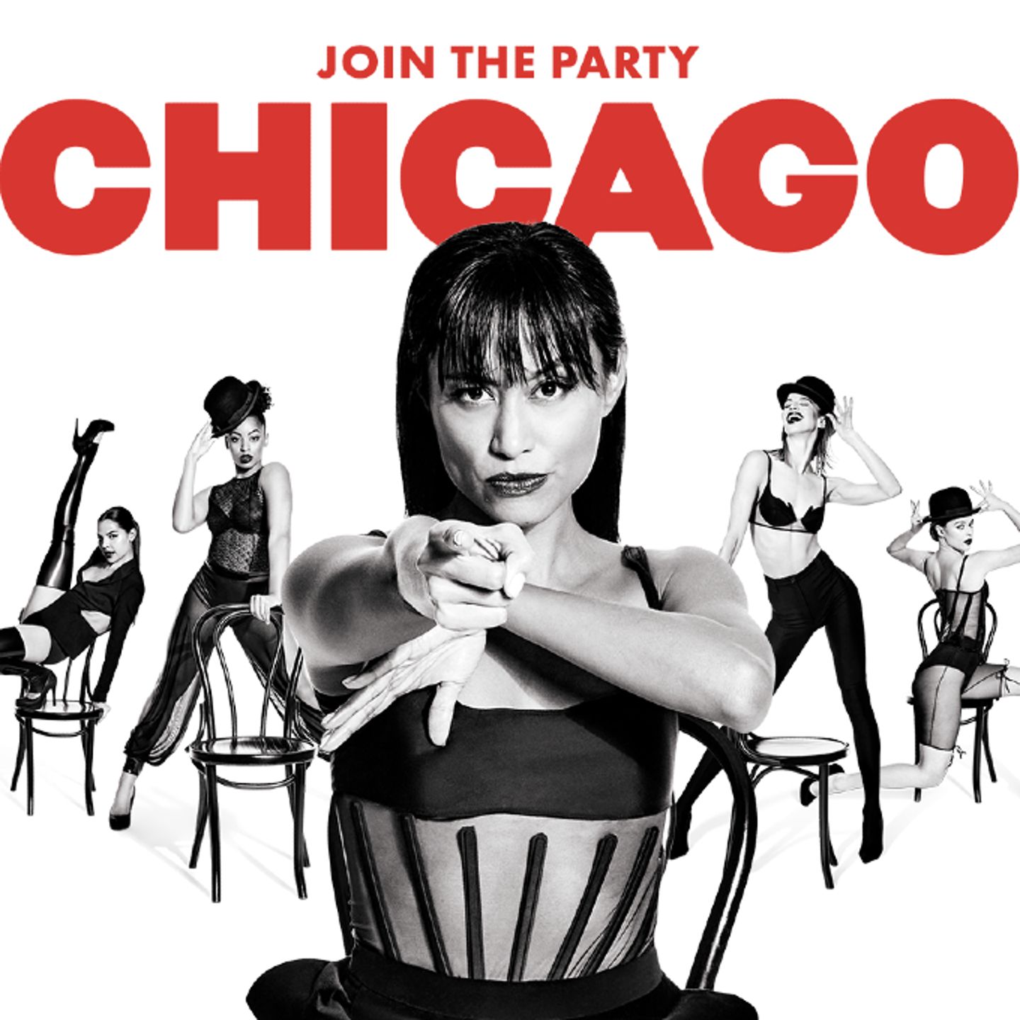 CHICAGO on Broadway Poster
