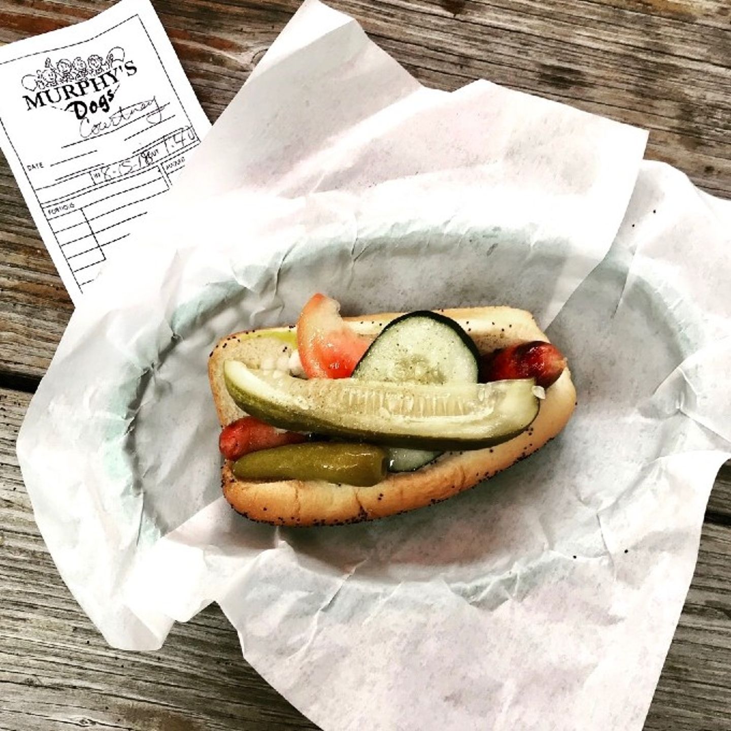 Chicago hot dog