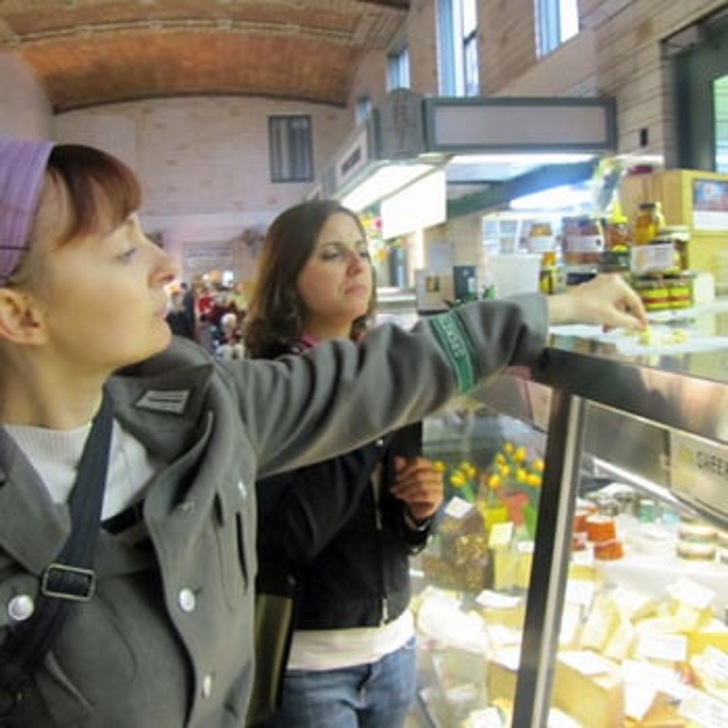 food Tasting in West Side Market Cleveland