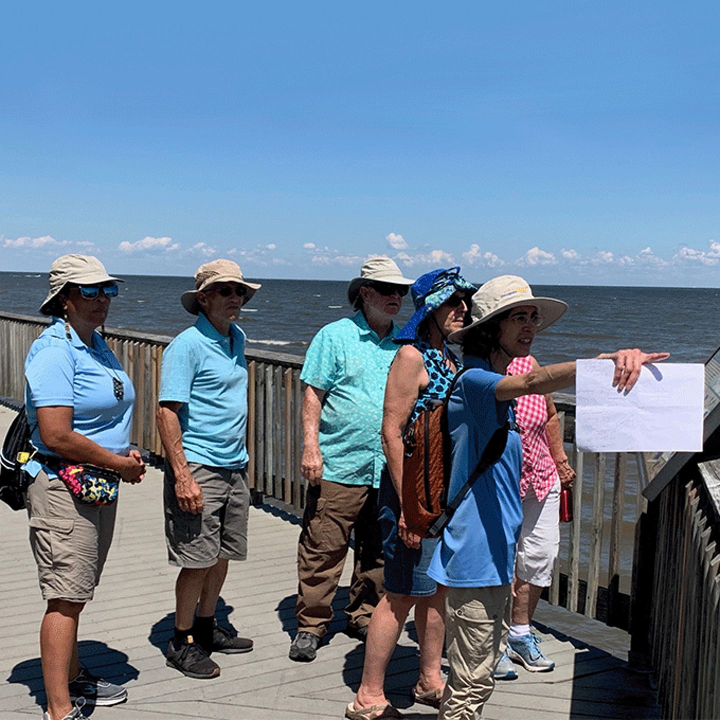 Group near Chesapeake Beach