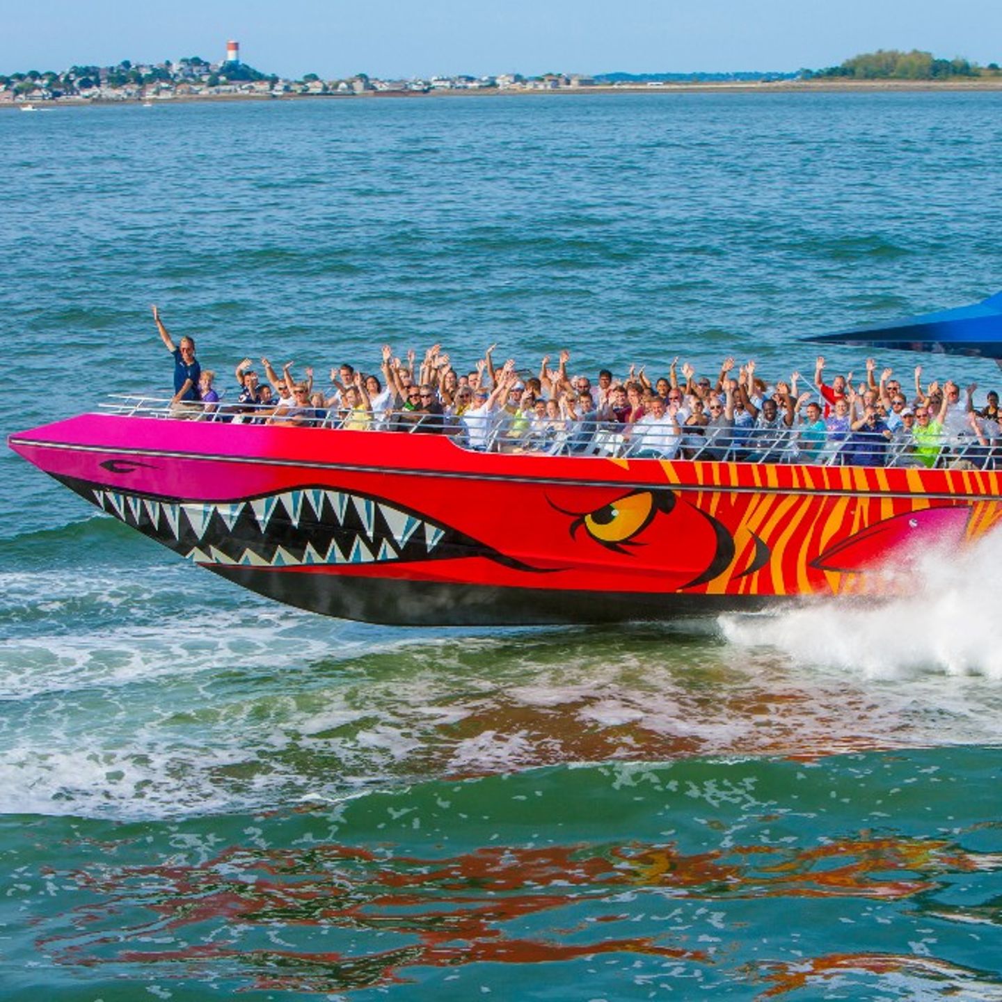 Group on Codzilla boat