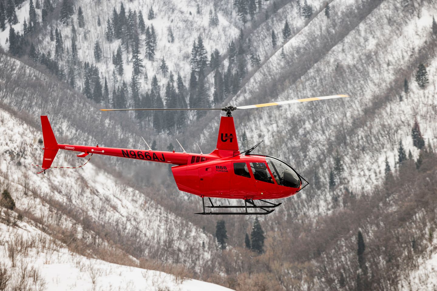 Helicopter up close