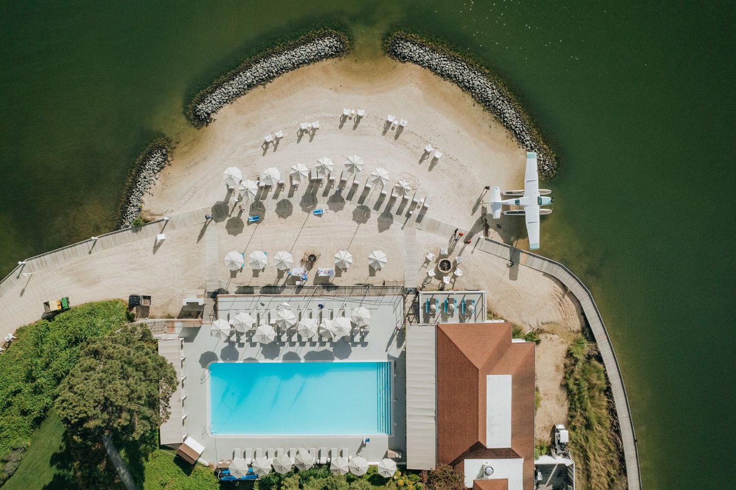 Fly over Virginia Beach