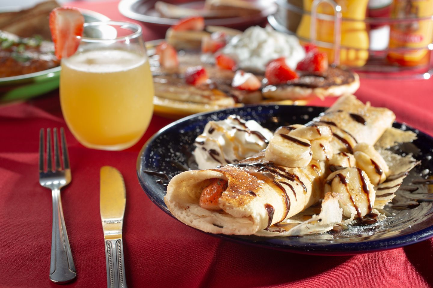 Crepe brunch