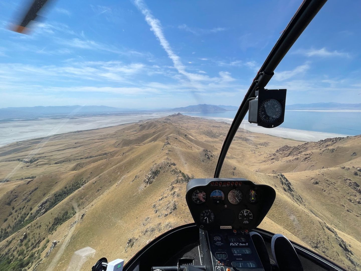 Helicopter window