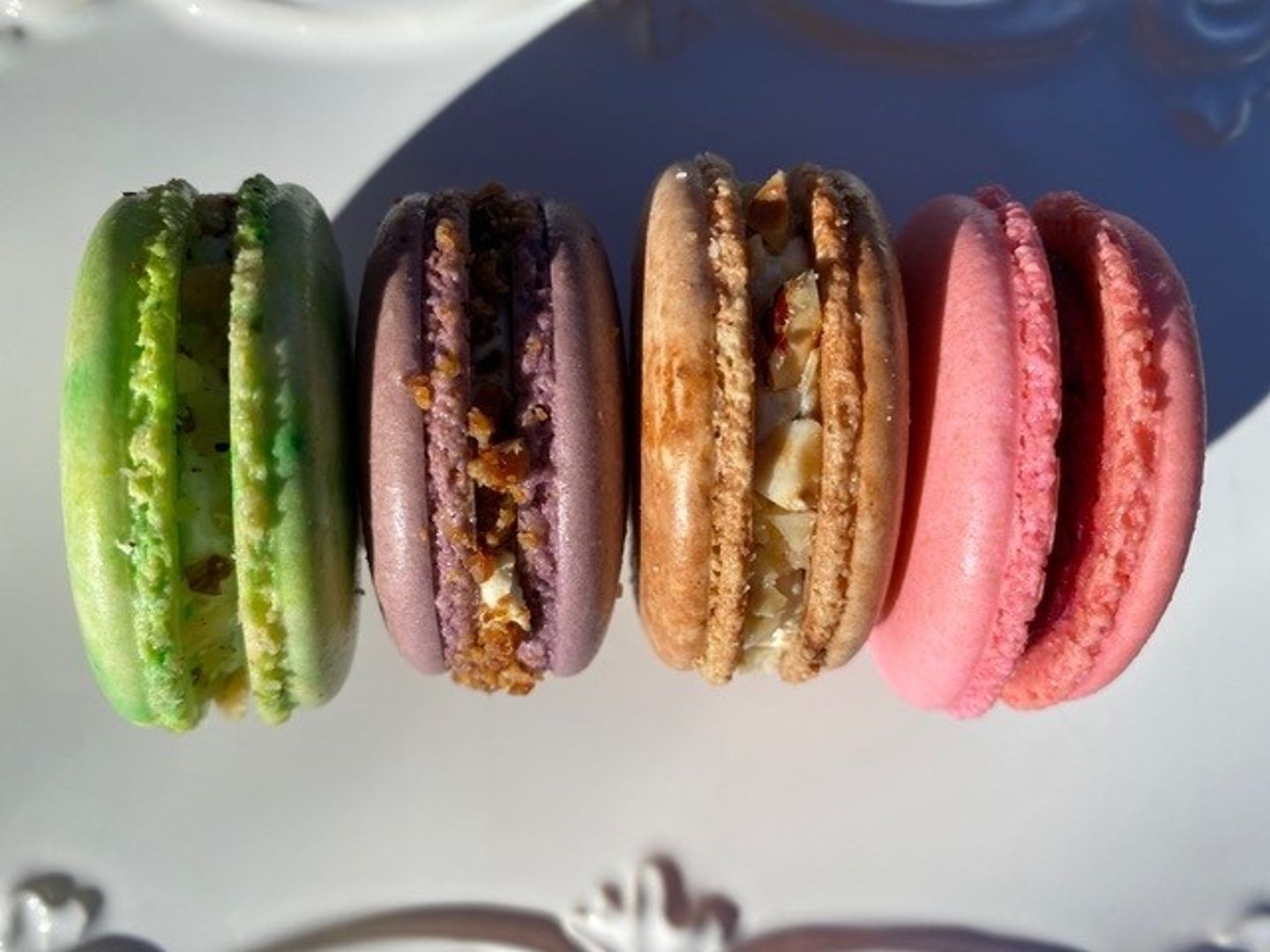 Macarons up close