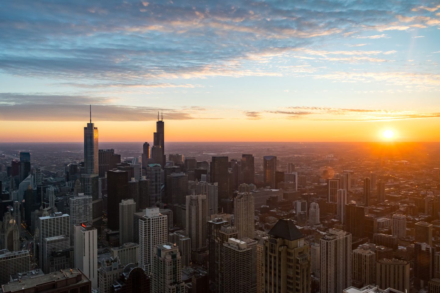 Chicago Sunset Views