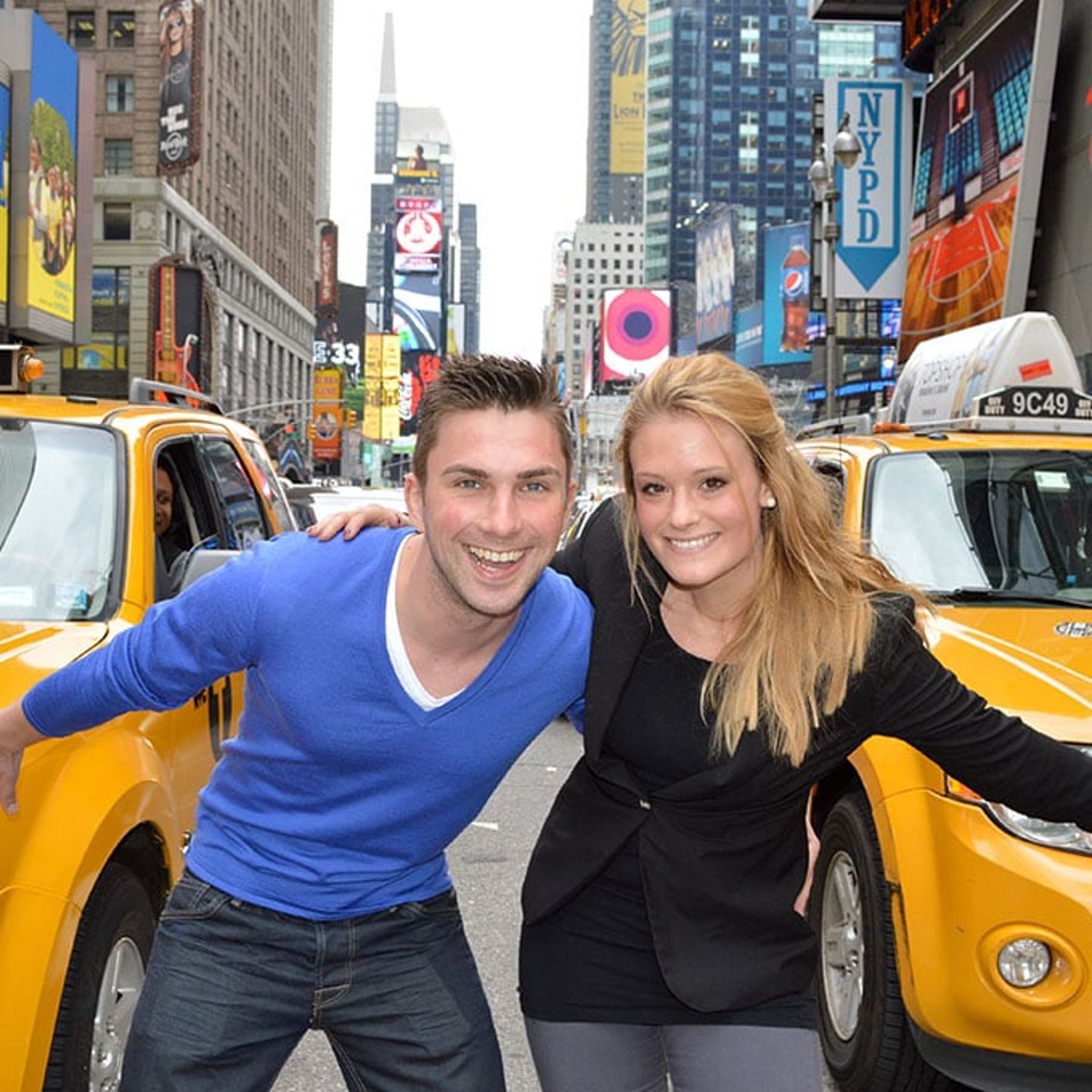 Couple with Taxis