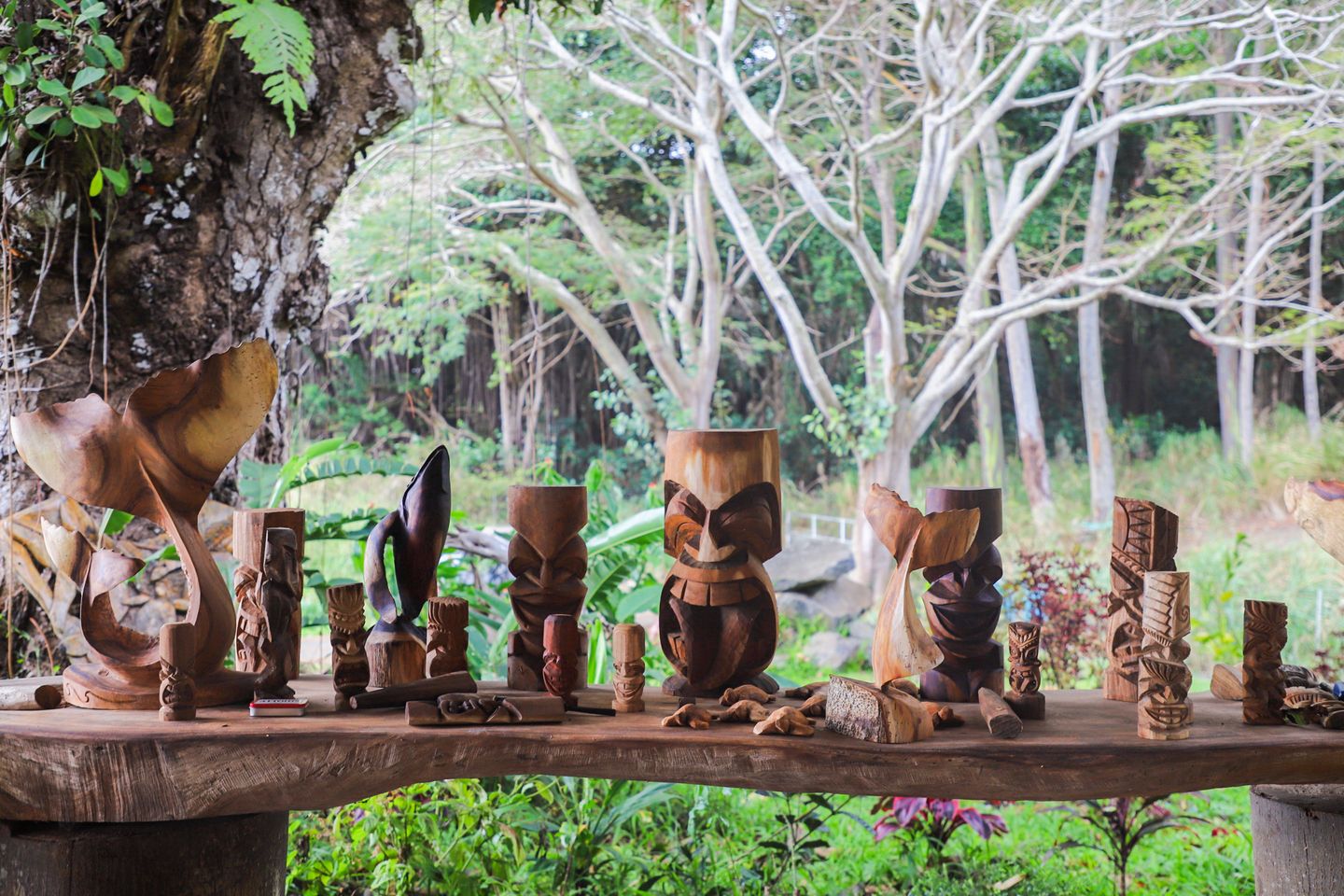 Wood Statues