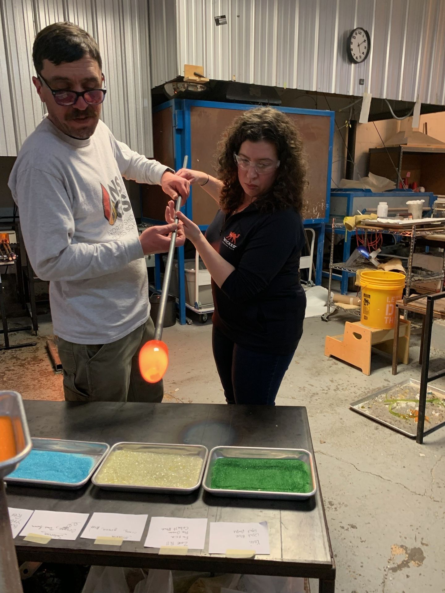 Glassblowing Class