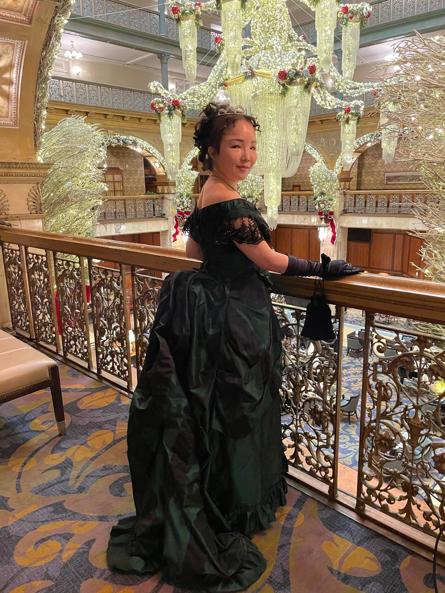 Woman at Brown Palace