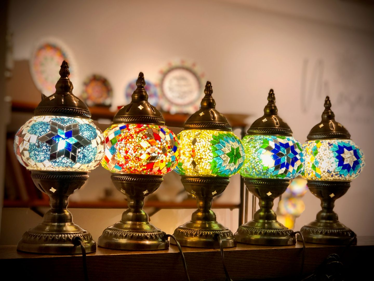 Mosaic Table Lamps