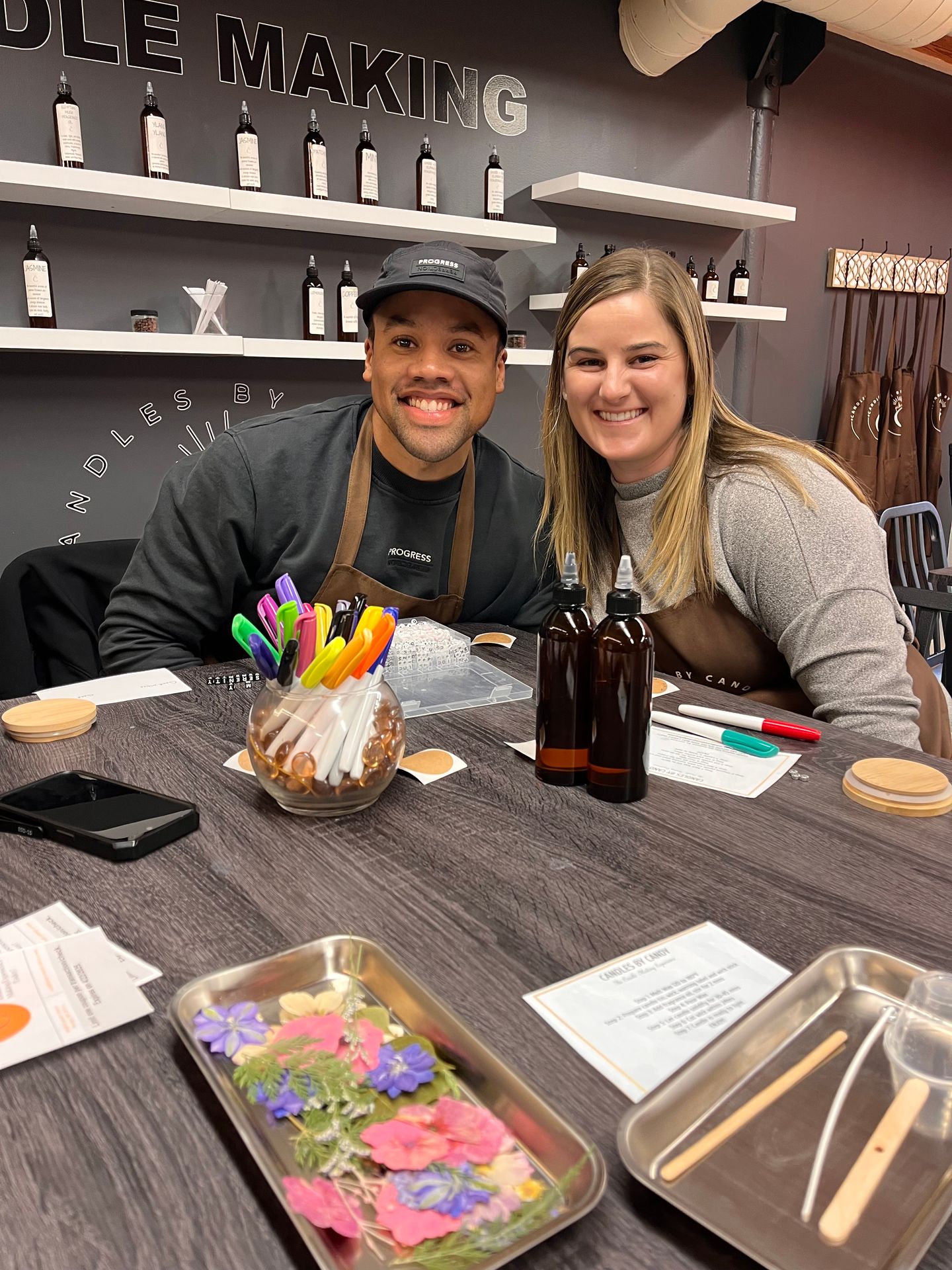 Candle making