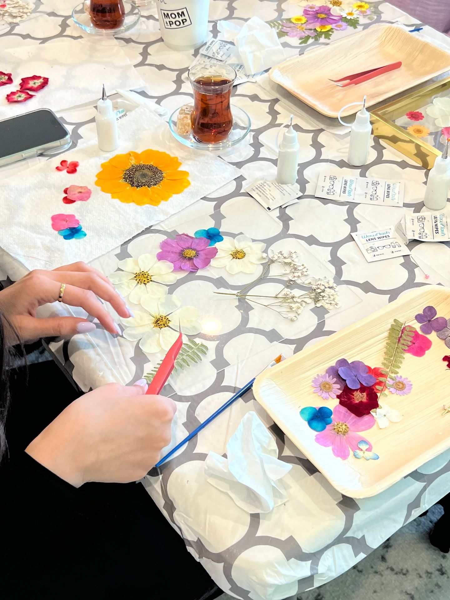 Pressed Flower Class