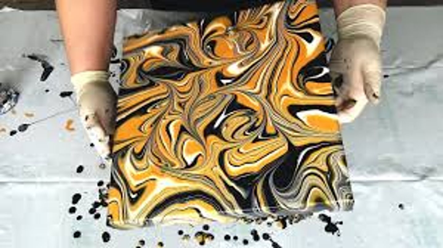 Canvas Fluid Art Paint