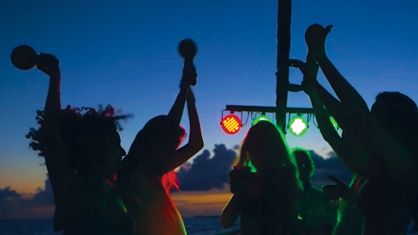 Group dancing