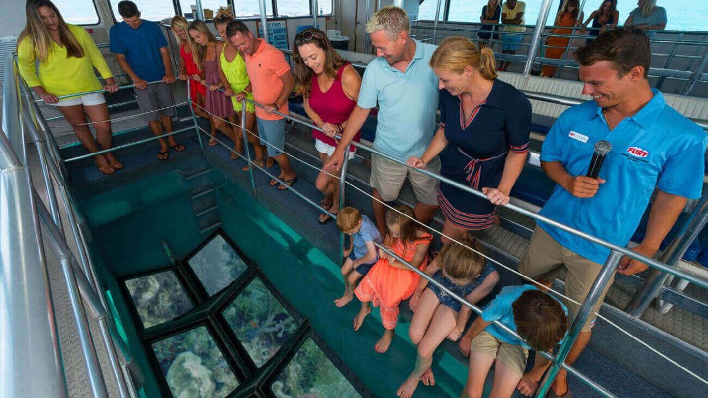 Glass bottom boat