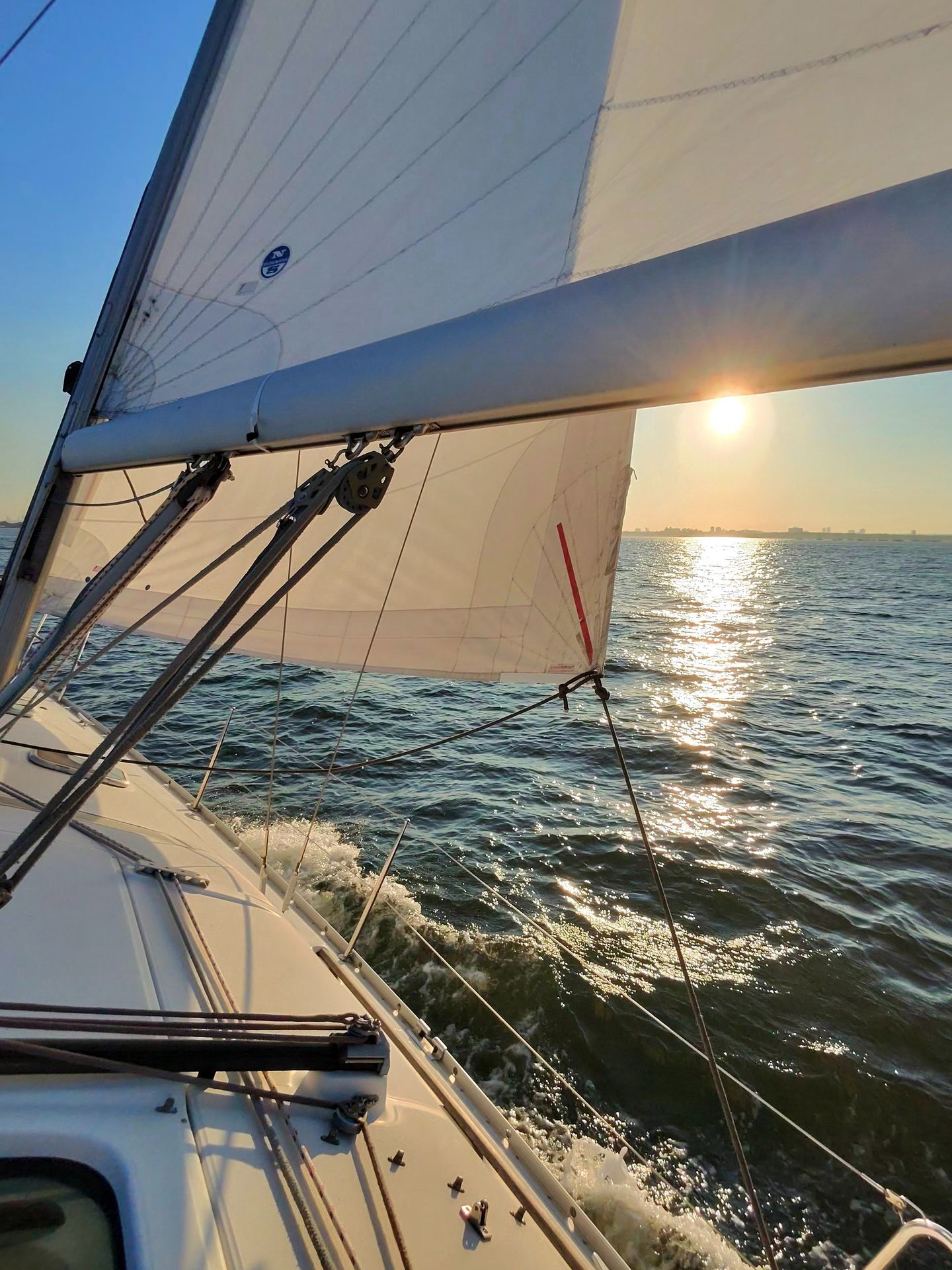 Sunset Sailing in NY