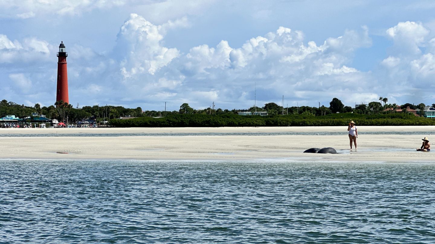 Beach with Lighthouse