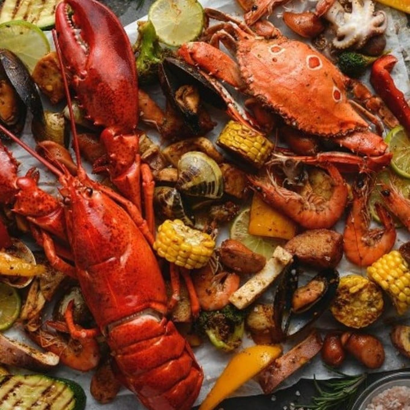 Lobster Seafood Dish