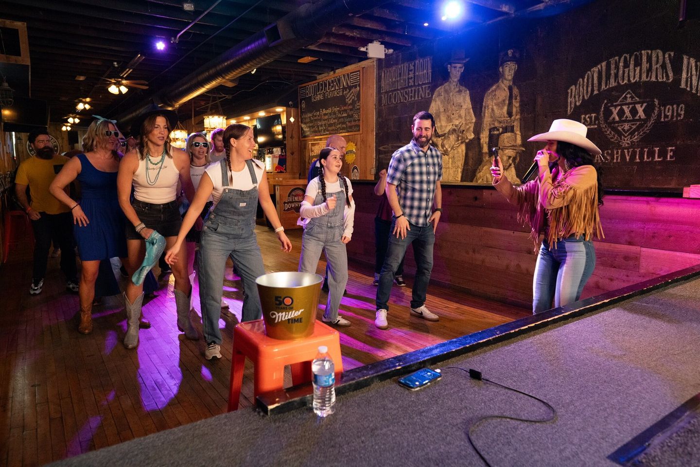 Line Dancing in Nashville 