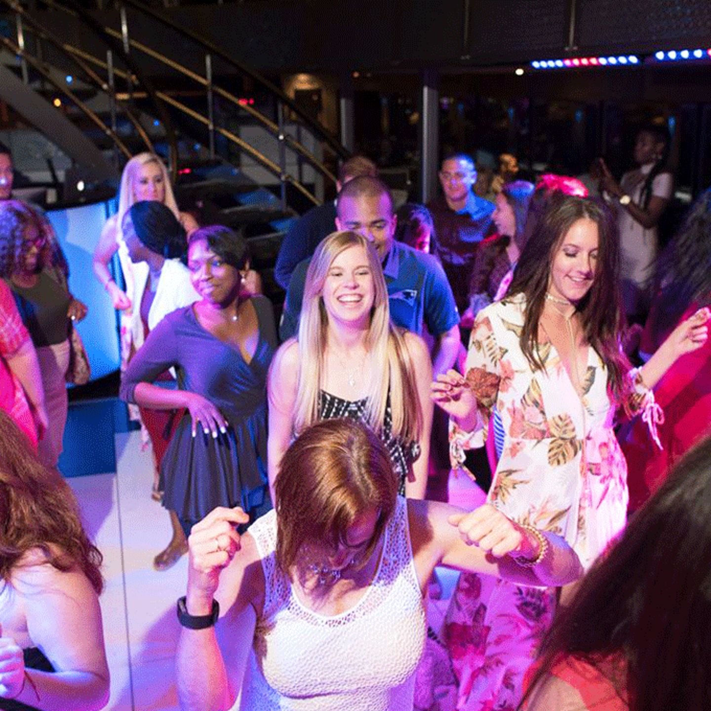 Dancing on Dining Cruise