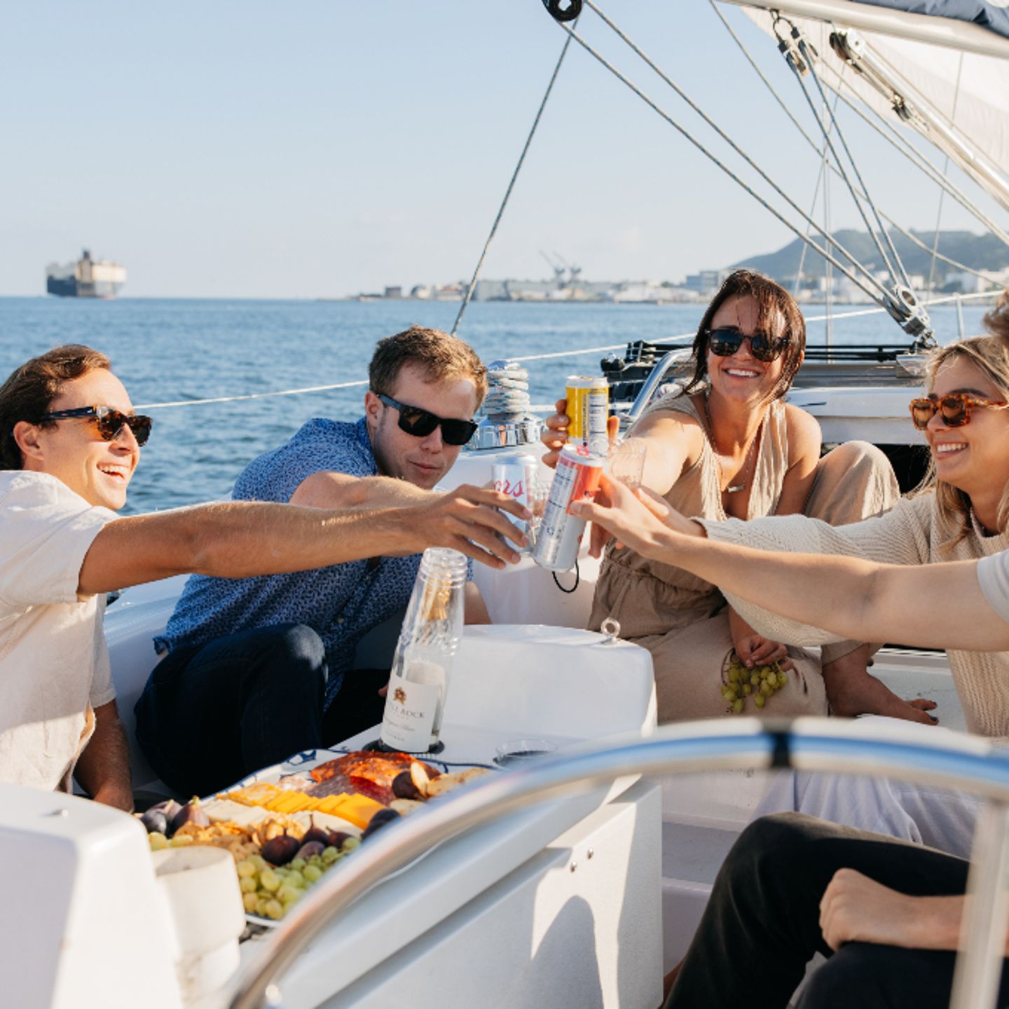 Group having drinks