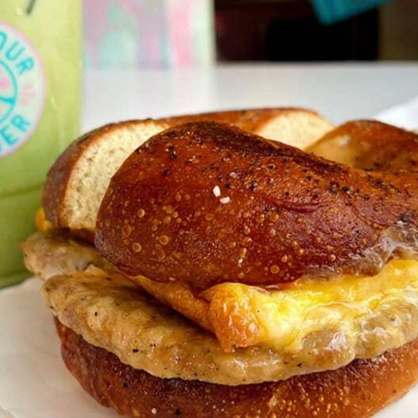 Bagel sandwhich