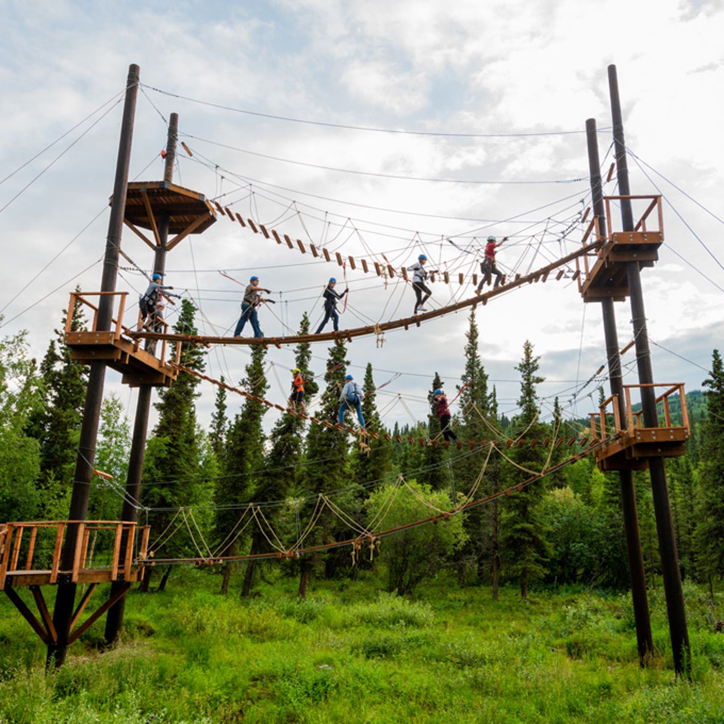 Alaskan Aerial Zipline Course