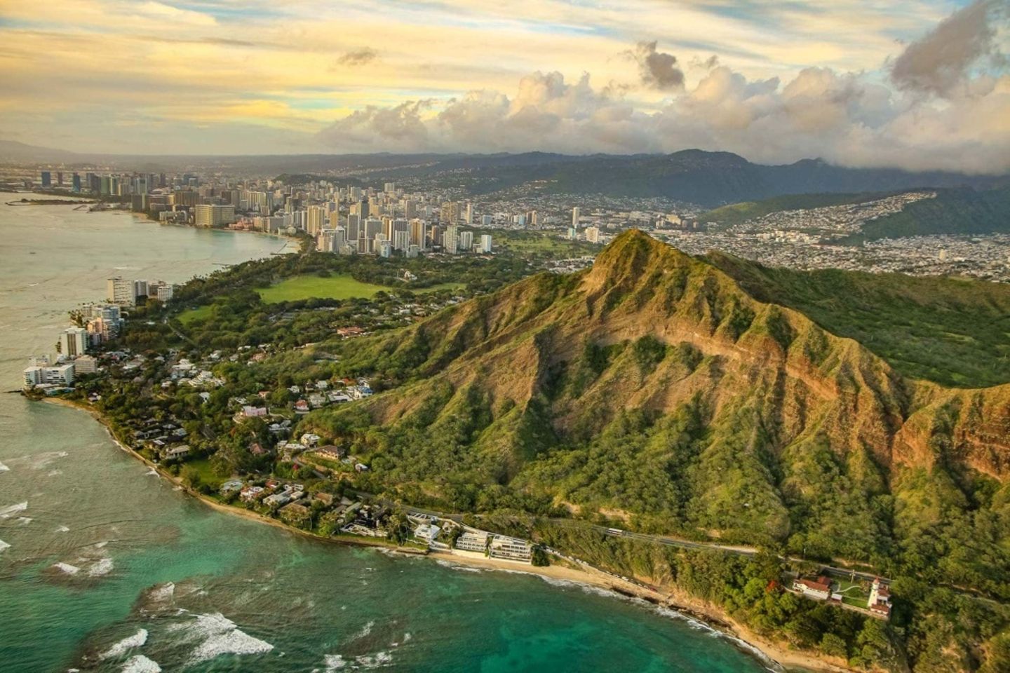 Views of Diamond Head