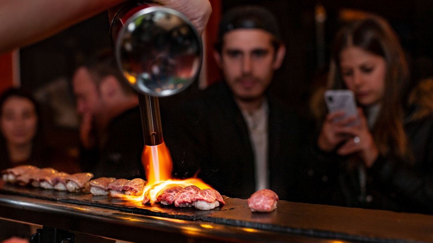 Sushi Flame Thrower