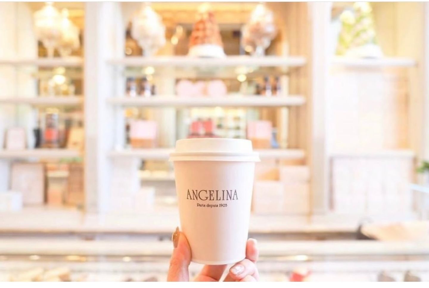 Coffee at Angelina Paris