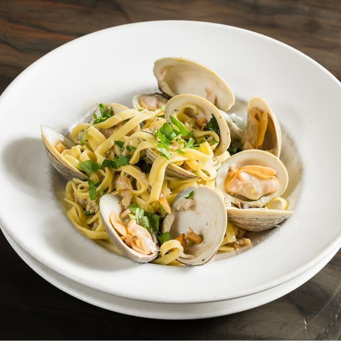 Clams and Pasta