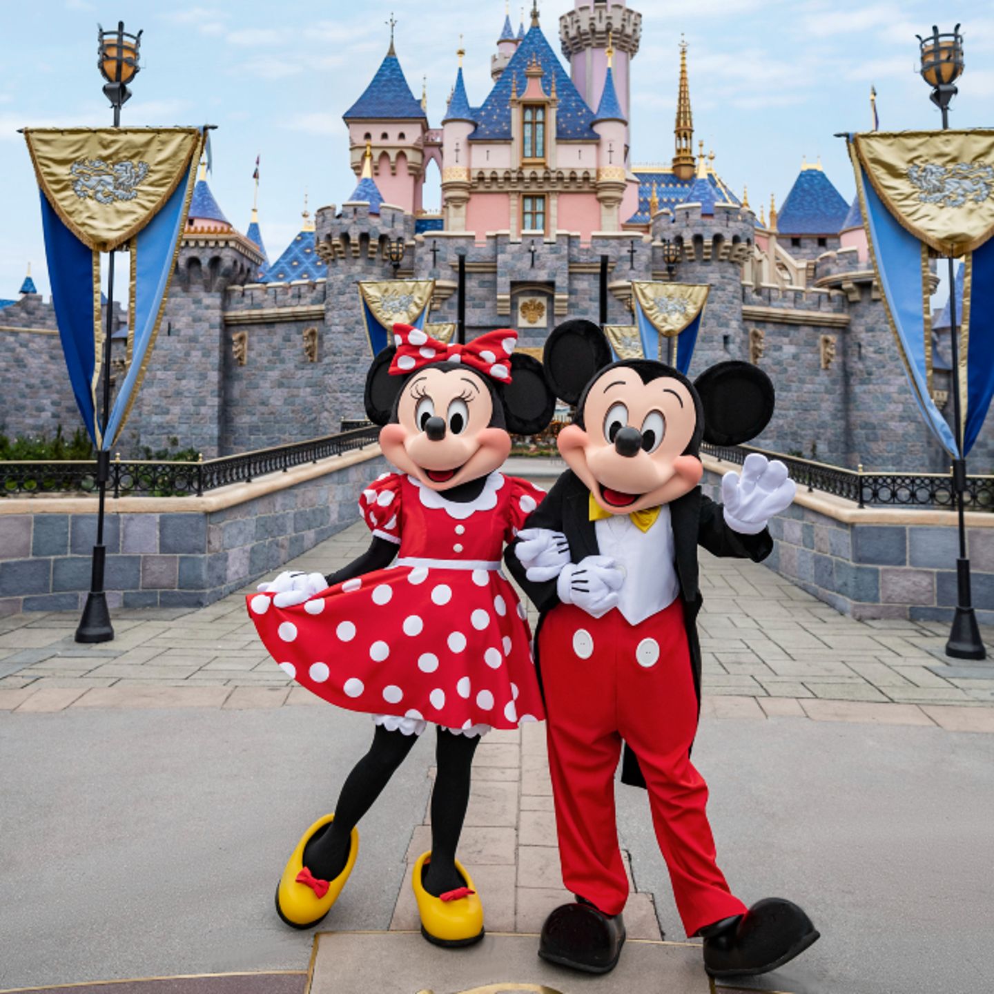 Mickey and Mini Mouse at ©Disney 