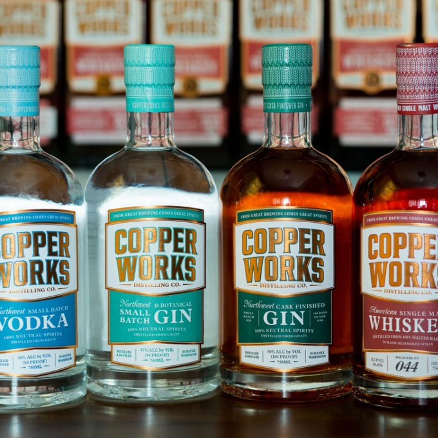 Variety of liquors