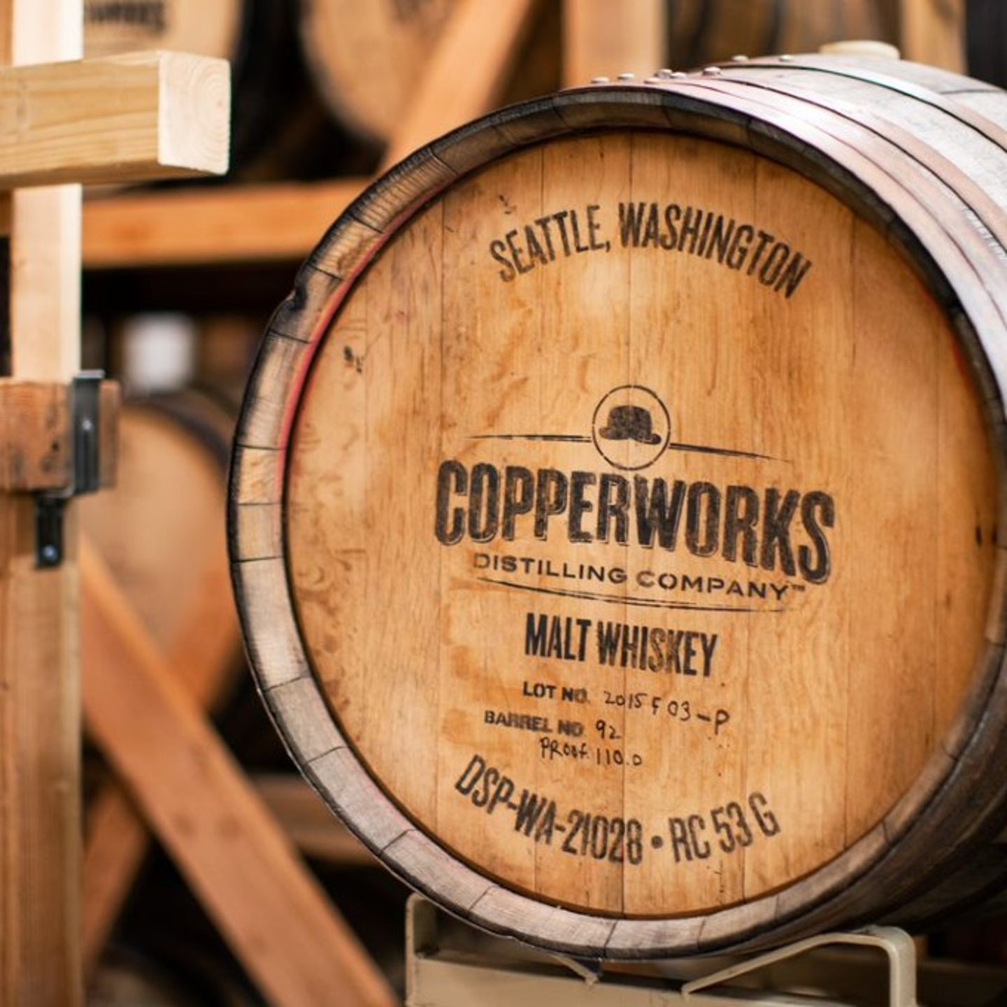 Distillery barrel 